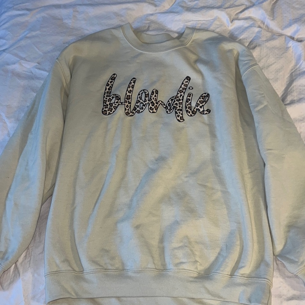 “Blondie” sweatshirt